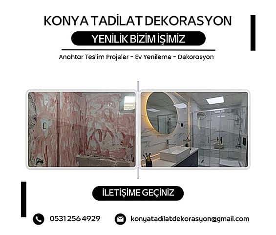 Banyo Tadilat Öncesi-Sonrası